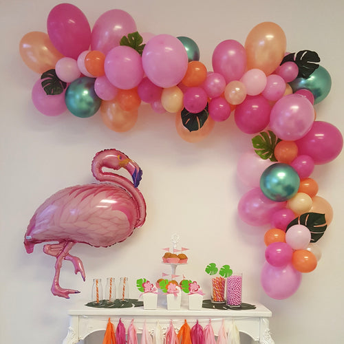 Flamingo Balloon Garland Kit